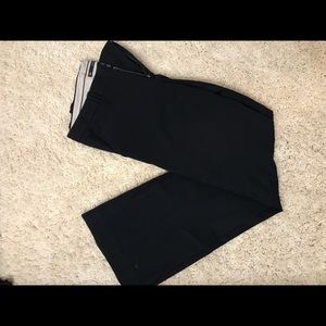Navy gap slacks